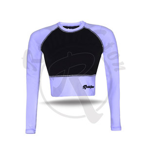 เสื้อครอปยิมผู้หญิงขายส่ง OEM พร้อมการพิมพ์โลโก้ที่กําหนดเอง | เสื้อครอปคุณภาพสูงทําจากผ้าฝ้ายที่ขายดีที่สุดสําหรับผู้หญิง - Product Image 2