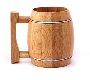 Customized Wood Coffee Mug <b>Afternoon</b> <b>Tea</b> Cup and Saucer <b>Set</b> Creative <b>Wooden</b> Ball Handle India Handicraft - Product Image 3