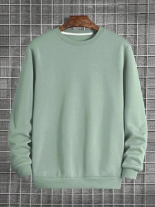 Sudadera con Capucha para Hombre, 100% Algodón, Forro Polar, Bordada, Invierno, con Patrón Sólido, Cuello con Capucha Personalizado con Estampado - Product Image 2