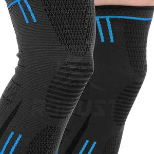 Genouillères en tissu léger, style simple, ajustement facile, rembourrage doux pour une utilisation confortable - Product Image 3