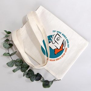 Bolsa de Tela de Algodón Pequeña Personalizada con Impresión, 8x10, Bolsa Promocional para Libros, Reciclable, con Logotipo Personalizado Incluido - Product Image 5