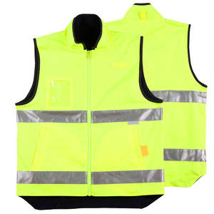 Chaleco DE SEGURIDAD reflectante de nueva llegada con cremallera frontal Chaleco de seguridad de venta directa de fábrica a precio mayorista - Product Image 4