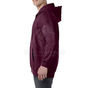 Fabricante de Pakistán, sudaderas con cremallera para hombre, ligeras, con el mejor diseño, material de algodón, para sudaderas con cremallera, venta en línea a precio económico. - Product Image 6