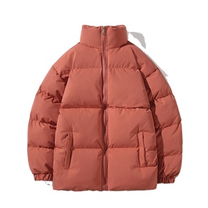 Men Winter Casual Stand Collar <b>Plus</b> <b>Size</b> <b>Waterproof</b> Zipper Knitted Puffer <b>Jackets</b> Wool Liner OEM Customization Manufacturer 2026 - Product Image 4
