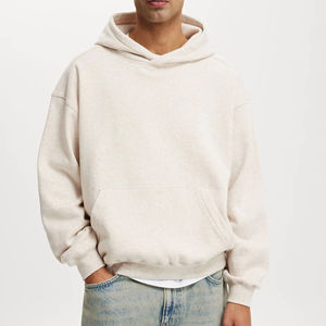 <b>Men</b> Hoodies & Sweatshirts Wholesale Hoodies with No Strings OEM Custom Logo 100% Cotton <b>Hoodie</b> Streetwear Sweatshirt for <b>Men</b> - Product Image 1