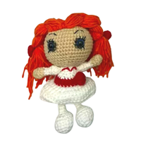 Mignon Halloween Crochet Amigurumi Poupées Porte-clés pour Cadeaux de Vacances