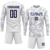 Equipaciones de Fútbol de Alta Calidad, Conjunto Completo, Uniforme de Fútbol Personalizado 2023 2024, Camiseta de Fútbol de Secado Rápido, Unisex para Adultos, 100%
