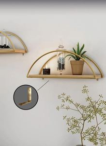 Metal Wall <b>Shelf</b> Wall Mounted Storage <b>Shelves</b> for Home Hotels Living Room Kitchen Bathroom Home Decor Accessories High Quality - Product Image 5