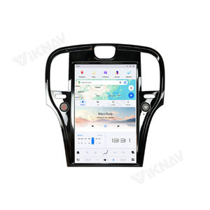 Radio de Coche Portátil de 14.4 Pulgadas para Chrysler <span class=keywords><strong>300C</strong></span> 2010-2012, Navegación GPS Android con CarPlay Inalámbrico y Pantalla Integrada - Product Image 1