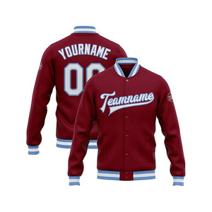 แจ็คเก็ตหลายสีสำหรับผู้ชายเสื้อแจ็กเก็ตทีมตัวแทนพิมพ์ชื่อโลโก้หมายเลขสำหรับฤดูหนาวพร้อมบริการ OEM ตามสั่ง - Product Image 5