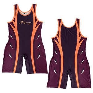 2025 Conception d'impression par sublimation de singulet de lutte personnalisé de haute qualité pour les arts martiaux - Product Image 3