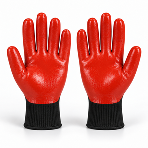 Premium <b>PVC</b> Dip <b>Gloves</b> Provide Strong Grip Flexible Movement And Comfortable Wear For Material Handling And Industrial Tasks - Product Image 6