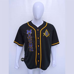 Maillots de baseball personnalisés respirants imprimés par sublimation en gros, chemises boutonnées uniformes pour adultes, vêtements de sport légers pour hommes - Product Image 1