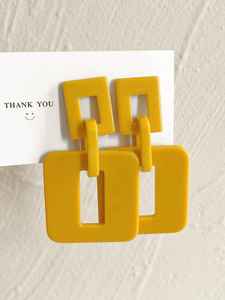 Artisanat en résine fait main-Boucles d'oreilles en vrac Design unique et élégant - Product Image 4