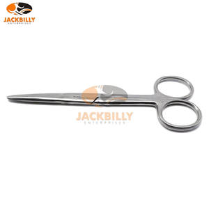JACKBILLY High Quality Manual 5.5\" Straight Mayo <b>Scissors</b>-Stainless Steel Blunt/Blunt Medic Instrument for Surgical Operating - Product Image 2