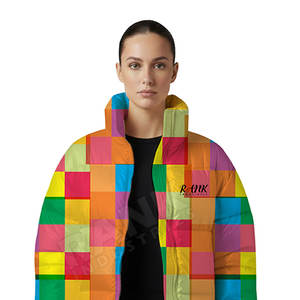 Chaqueta de Burbujas Elegante para Mujer, el Mejor Diseño, Personaliza Tu Propia Chaqueta de Burbujas para Viajes y Uso en Exteriores en Invierno - Product Image 3