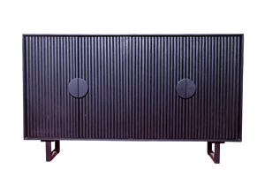 ชั้นวางรองเท้าไม้โอ๊คสีดำทันสมัยทนทานเฟอร์นิเจอร์สำหรับห้องนั่งเล่นหรือสำนักงาน - Product Image 2