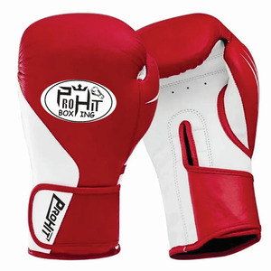 ถุงมือหนังสำหรับกีฬาชกมวยถุงมือต่อยมวยออกแบบโลโก้ได้ตามต้องการ - Product Image 1