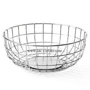 Panier de rangement de fruits ménagers avec table en laiton plaqué or en métal décoratif forme carrée panier de rangement de fruits pour la maison et la cuisine - Product Image 2