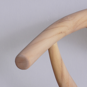 Contemporary Solid <b>Teak</b> Wood Adjustable Height <b>Dining</b> <b>Chair</b> with Sea Grass Finish for Home Apartment Hotel Warehouse Use - Product Image 4