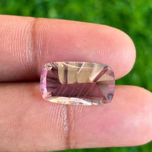 Fabricante directo de la India, ametrino Natural, corte Concav, cojín Octo, fabricación de joyas pulidas, piedras preciosas sueltas, directo de la India - Product Image 4