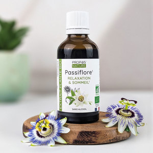 Extracto de Glicerina de Pasiflora Orgánica - Passiflora Incarnata - 100% Natural - Sin Alcohol - 50ml - Product Image 3