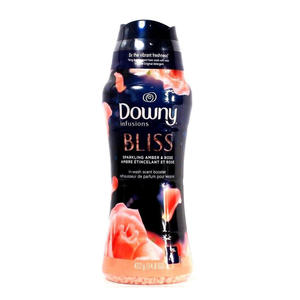 Downy Infusions In-Wash <b>Scent</b> Booster Beads, Bliss, Sparkling Amber & Rose, 14.8 oz - Product Image 4