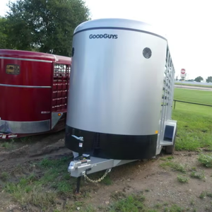 Remolque de Ganado Estilo Francés 6x16 Tamaño y Carga Útil Personalizables Escaleras Hidráulicas para Transporte Seguro de Animales para Ovejas y Ganado - Product Image 1