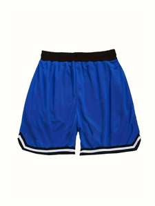 Men's Vintage Streetwear Zip Pocket <b>Drawstring</b> Shorts 100% Polyester Canvas Summer Athletic Workout Custom Tackle Knitted - Product Image 3