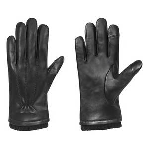 Guantes de Invierno de Cuero con Pantalla Táctil para Hombre, Acabado Premium, Ecológicos, Transpirables, Cómodos, Ideales para Actividades al Aire Libre y Uso Diario - Product Image 1