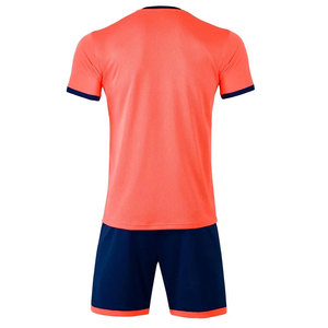 ชุดเสื้อซ้อมฟุตบอลชายชุดเสื้อใส่ฝึกซ้อมแบบระเหิดชุดฝึกซ้อมแบบกลับด้านได้สีฟ้าสีชมพูงานปรับแต่งได้ - Product Image 3