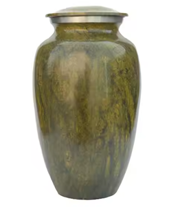 Urne funéraire élégante et artisanale de grande taille pour adultes, vase décoratif pour le sol, pour les funérailles - Product Image 4