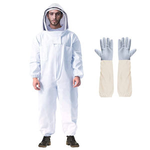 ACTIVE SAFETY <b>Bee</b>, Beekeeper <b>Suit</b> Ventilated <b>Bee</b> <b>Suit</b> Beekeeping <b>Suit</b> Polyester Sleeves Ventilated Fencing Veil Clothing - Product Image 4