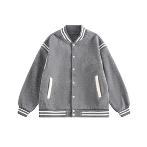แจ็กเก็ตทีมตัวแทนของผู้ชายขายส่งแจ็กเก็ตเย็บสีบล็อกเสื้อคลาสสิกลำลองวิทยาลัยแจ็คเก็ตสำหรับผู้ชาย - Product Image 1
