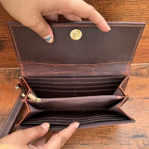 ใหม่กระเป๋าสตางค์หนังวัวสำหรับผู้หญิงกระเป๋าคลัทช์หนังแท้กระเป๋าสตางค์แบบยาวหลายช่องพร้อมช่องใส่บัตรมากมาย - Product Image 4