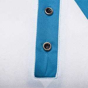 T-shirt polo frais d'arrivée en coton matériau confortable et respirant pour hommes conception personnalisée couleur Logo tenue décontracté - Product Image 4