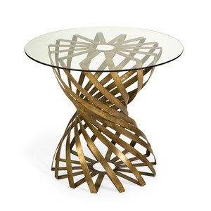 Luxury Golden Finished Casting Aluminum Side <b>Table</b> for Living Room Home Decor Coffee and Side <b>Table</b> - Product Image 3