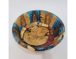 Bol à mélanger en bois de résine bol à salade à bas prix pour la décoration de fête de mariage bols à soupe pour la maison cuisine vaisselle - Product Image 1