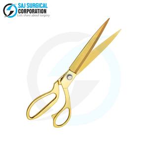 Tijeras ergonómicas a medida Mango de goma de 8 pulgadas Acero alemán para sesiones de costura largas sin fatiga - Product Image 2