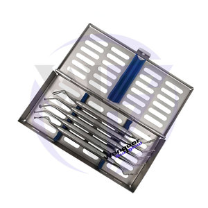 Kit de lifting sinus dentaire professionnel 5 pièces Instruments chirurgicaux Poignées en acier inoxydable massif Certifié CE Manuel - Product Image 1