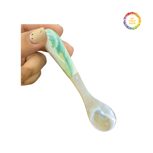 Design élégant Cuillère en nacre réutilisable de haute qualité Vaisselle durable - Product Image 1