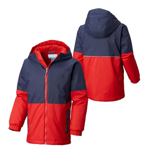 Chaqueta de lluvia de tamaño personalizado de alta calidad estilo de calle alta con cuello levantado precio al por mayor impermeable de calidad de bajo costo - Product Image 4