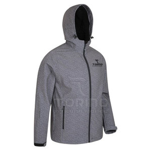 Veste softshell d'hiver à capuche de haute qualité, écologique, fabriquée au Pakistan, vêtements pour hommes - Product Image 3