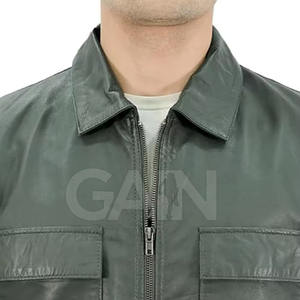 Chaqueta de Cuero de Invierno para Hombre 2026 en Venta, Chaquetas de Moda Cómodas, Chaquetas de Invierno Personalizadas de Buena Calidad - Product Image 6