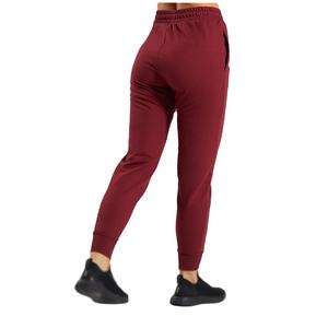 Joggers de fitness pour femmes jambe large devant plat polyester/coton mélangé pantalon de sport imperméable écologique - Product Image 5