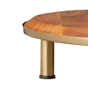 ชั้นวางเค้กไม้มะม่วงรักษ์โลกพร้อมฐานเหล็กแข็งแรง ทนทาน สไตล์เรียบง่าย เหมาะสำหรับงานปาร์ตี้และงานอีเว้นท์ - Product Image 2