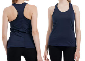 Débardeur d'été sans manches pour femme avec logo frontal, 100 % coton, séchage rapide, respirant, écologique, décontracté - Product Image 2