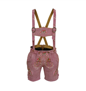 <b>Lederhosen</b> OEM Best Price Men's Wear Cheap Leather Shorts Bavarian With Custom Logo for <b>Women</b> <b>Lederhosen</b> - Product Image 3