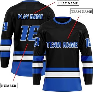 Conception personnalisée 2025 sublimé maillot de hockey sur glace attirail sergé couture ensemble uniforme approvisionnement en gros pour les équipes et les clubs - Product Image 4