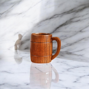 Handmade Classic Wooden <b>Mug</b> Dishwasher Safe Custom Accessories for Home Hotel Restaurant & Office Use by Saniya Handicraft - Product Image 3